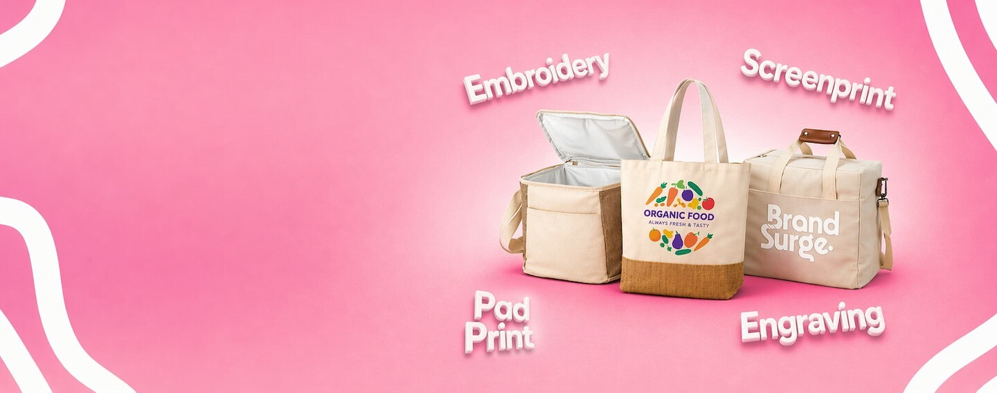 Decoration and branding options at Brand Surge Australia