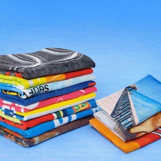 Sublimation on a white mug showing vivid edge-to-edge full-colour branding with no texture or raised finish