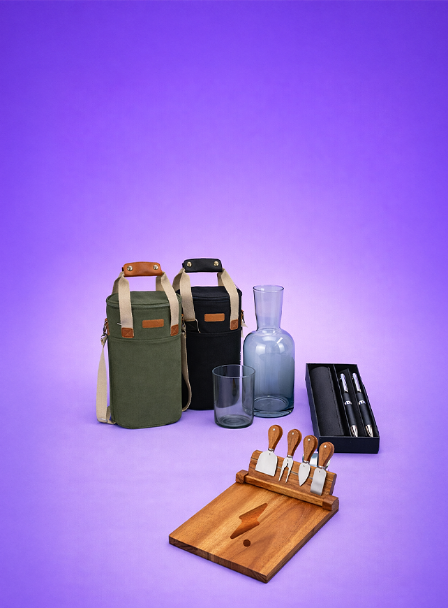 Premium branded merchandise including CamelBak and Titleist products