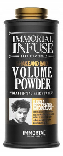 Immortal Infuse Mattifying Hair Volume Powder 20G (Black)