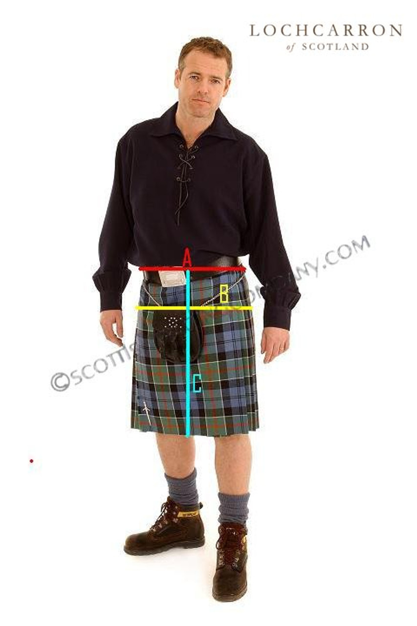 8 Yard Traditional Edinburgh 16oz Heavy Weight Kilt