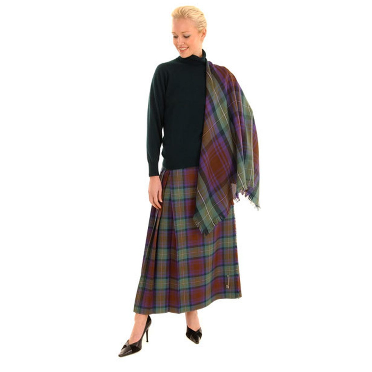 ladies knee length kilts