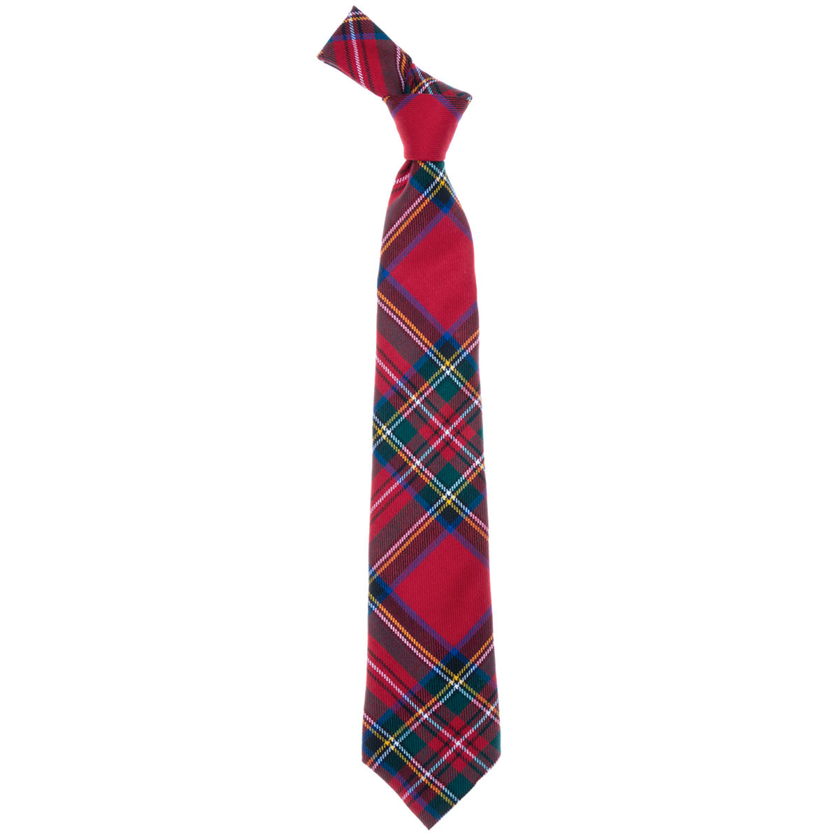 holiday plaid tie