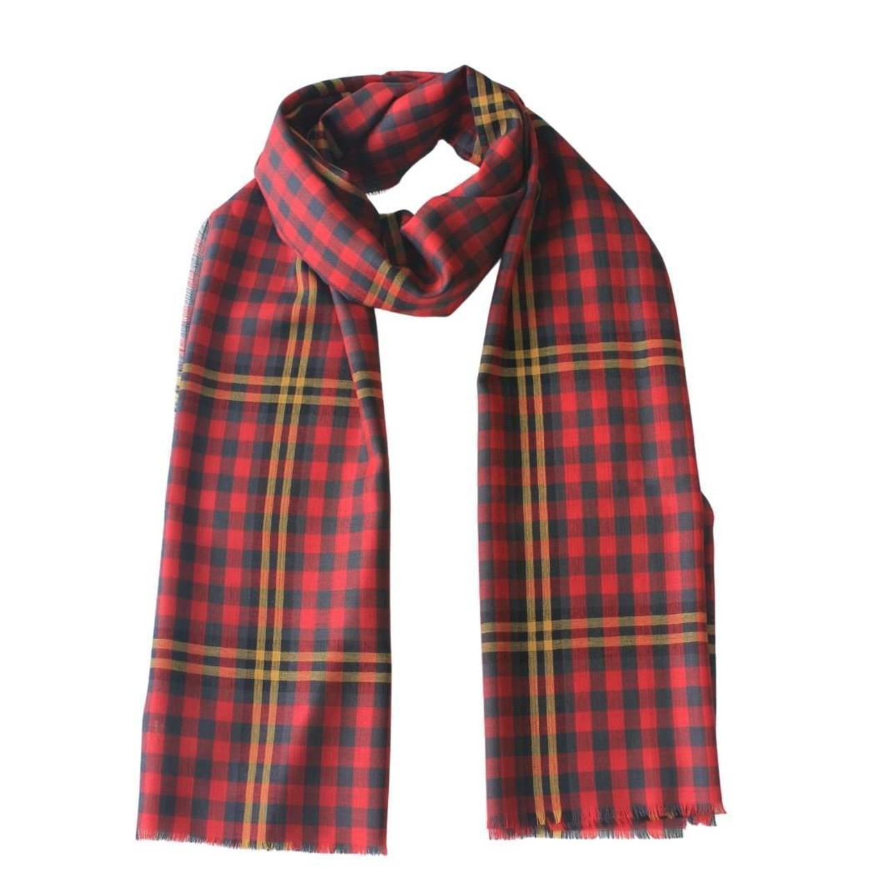 burnett tartan scarf