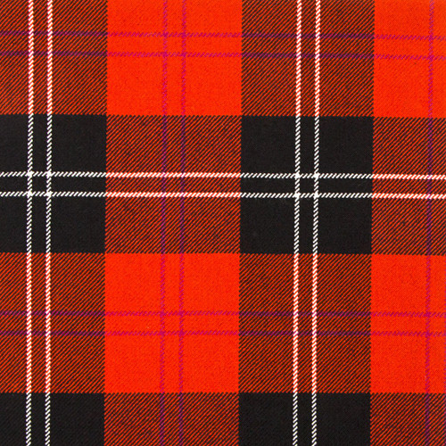 Ramsay Red Modern Heavyweight Tartan Fabric