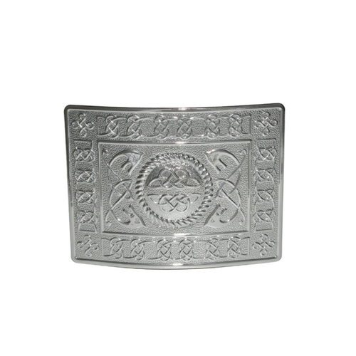 Belt Buckle | Highland Serpent Buckle – Chrome Plated