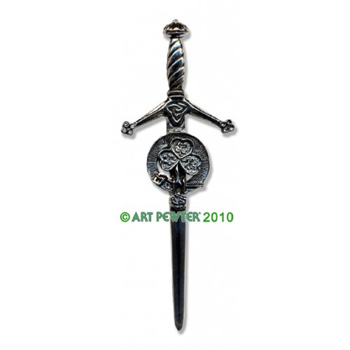 Shamrock Kilt Pin