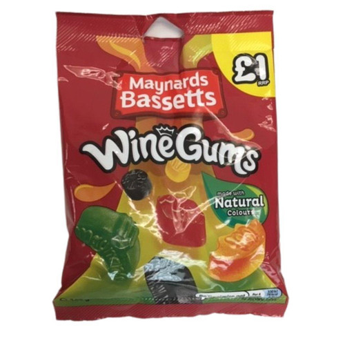 Maynards Bassetts | Wine Gums 165g