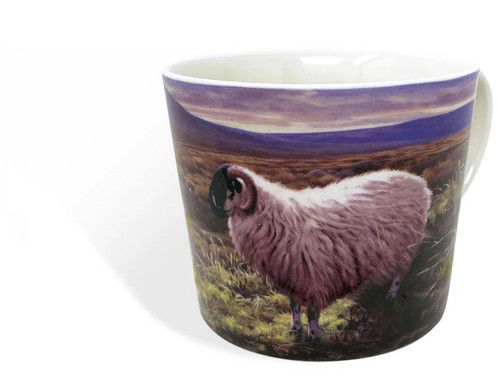 Scottish Blackface Sheep China Mug