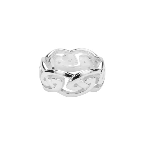 Keith Jack | Sterling Silver Eternity 'Gowan' Ring - Extra Wide