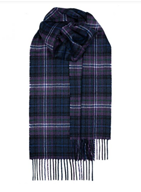 Scottish Tartan Lambswool Scarf