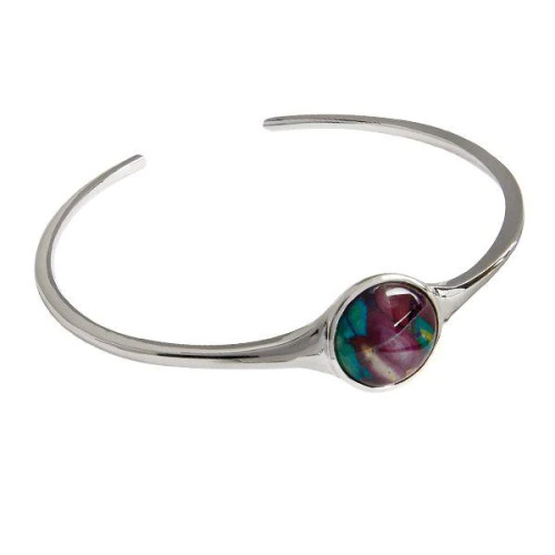 Heathergems | Isla Bangle - Silver Plated