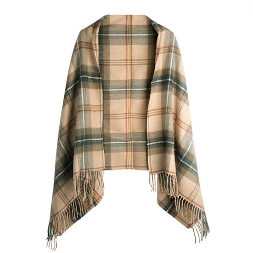 Bobbie | Saskatchewan Weathered Canadian Tartan Lambswool Stole