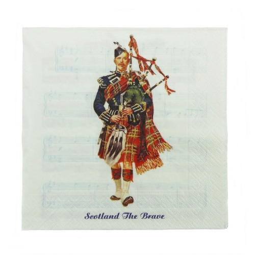 Musical Piper 3 ply Paper Napkins