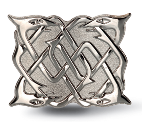 Belt Buckle | Serpent - Chrome