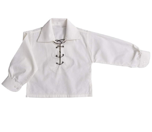 Boys Ghillie Shirt | White