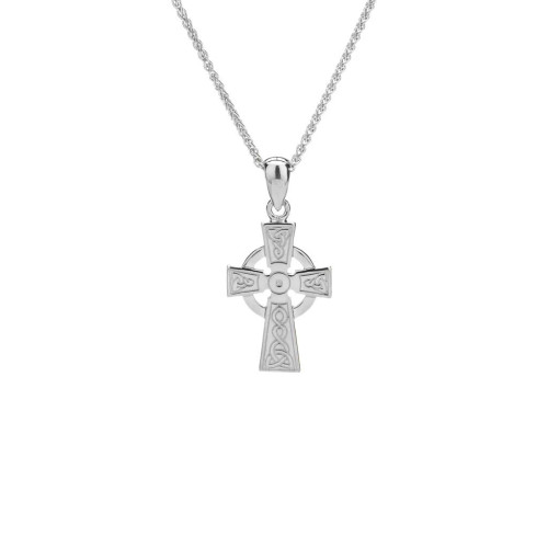 Keith Jack | Celtic Cross Pendant Small Sterling Silver  Keith Jack | Celtic Cross Pendant Small Sterling Silver