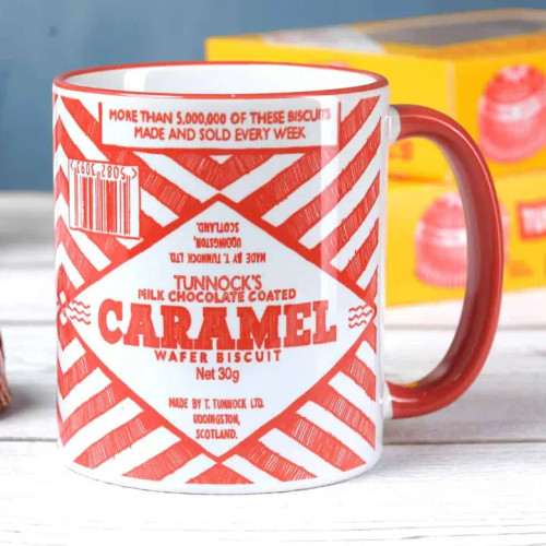 Gillian Kyle | Caramel Wafer Wrapper Chunky Mug