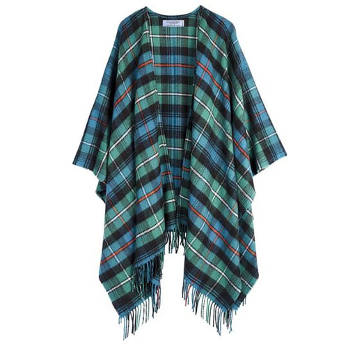 Serape | Brushed Wool Clan Tartan MacKenzie Ancient 
