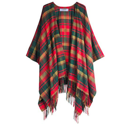 Serape | Brushed Wool Clan Tartan Maple Leaf Canadian 