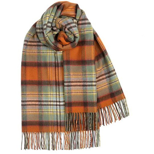 Bobbie | Saskatchewan Weathered Canadian Tartan Lambswool Stole