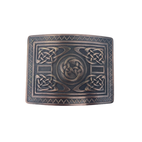 Belt Buckle | Highland Swirl Buckle – Chocolate Bronze