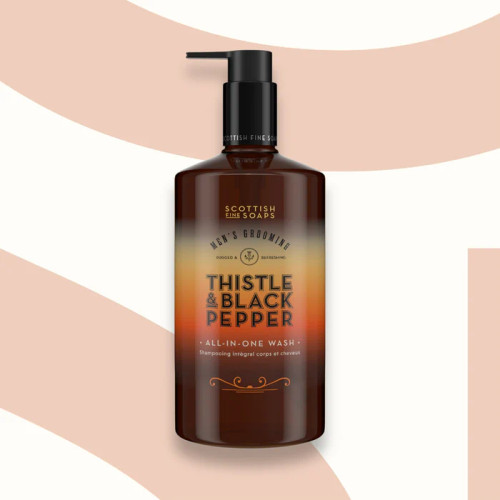 Scottish Fine Soaps | Thistle & Black Pepper All-In-One Wash - 500ml