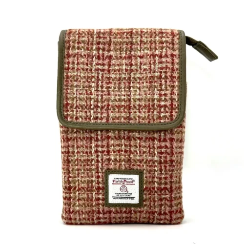 Harris Tweed | Mini Crossbody Bag - Maple