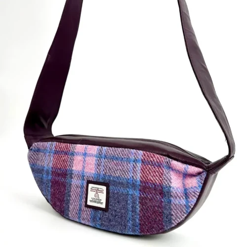 Harris Tweed | Sling Bag - Pastel Pink
