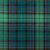 LEINSTER GREEN LIGHT WEIGHT TARTAN FABRIC