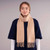 Bowhill | Malt Brushed wool Scarf