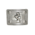 Belt Buckle | Celtic Design Buckle Raised Bosses – Antique Silver – With Lion Crest