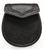 Day Sporran | Kid Black Leather