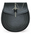 Day Sporran | Black Leather Daywear Sporran with Claymore Sword