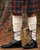 House of Cheviot | Harris Kilt Hose Off White 