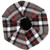 Tartan Tam | Thomson Grey Tartan Brushed Wool