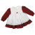 Tartan Dress with Broderie Anglaise Smock - Royal Stewart