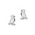 Ortak | Silver Puffin Earrings