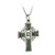 Solvar | Sterling Silver Connemara Marble Cross