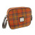 Harris Tweed | 'Almond' Mini Bag in Orange Check