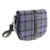 Harris Tweed | 'Beauly' Shoulder Bag in Bold Purple Check