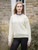 Aran Crafts | Aran Knit Unisex Crew Neck Sweater - Natural