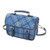 Harris Tweed | 'Bervie' Mini Satchel in Light Blue Check