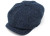 Hanna Hats | JP Cap Tweed - Classic Blue & Black Herringbone