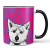 Gillian Kyle | Tartan Westie Chunky Mug