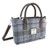 Harris Tweed | 'Brora' Small Tote in Soft Purple Tartan