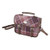 Harris Tweed | 'Bervie' Mini Satchel in Pink/Burgundy Check
