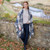 Serape | Brushed Wool Clan Tartan Bannockbane Grey