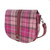 Harris Tweed | 'Beauly' Shoulder Bag in Vibrant Pink Buchanan