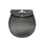 Day Sporran | Black Leather Sporran with Kilt Pin Fastener